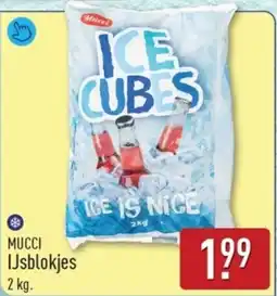 ALDI Mucci IJsblokjes aanbieding