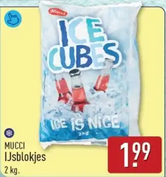 ALDI Mucci IJsblokjes aanbieding