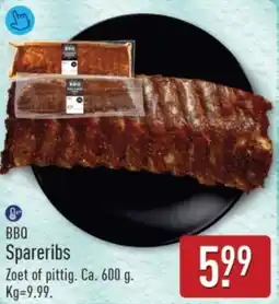 ALDI BBQ Spareribs aanbieding