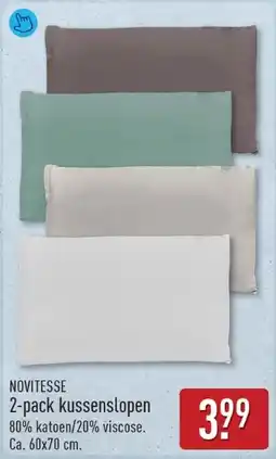 ALDI Novitesse Kussenslopen aanbieding