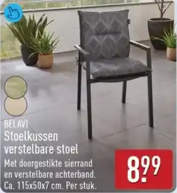 ALDI Belavi Stoelkussen Verstelbare Stoel aanbieding