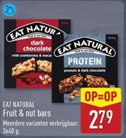 ALDI Eat Natural Fruit & Nut Bar aanbieding