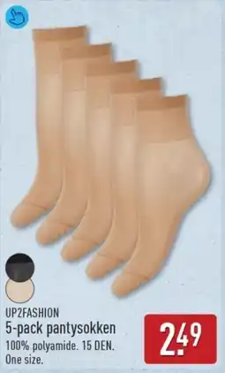 ALDI Up2fashion 5-pack pantysokken aanbieding