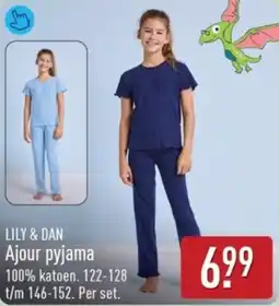 ALDI Lily & Dan Ajour Pyjama aanbieding