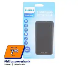 Action Philips powerbank aanbieding