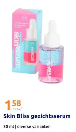 Action Skin Bliss gezichtsserum aanbieding