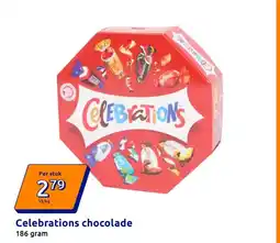 Action Celebrations chocolade aanbieding