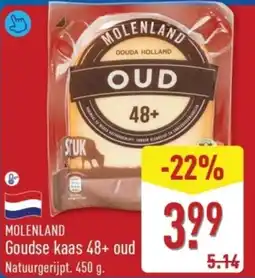ALDI Molenland Goudse kaas 48+ oud aanbieding