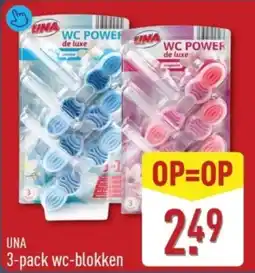 ALDI Una WC Blokken aanbieding