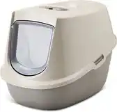 Bol.com Savic Kattentoilet Manon Happy Planet - Kattenbak - Mokka Graniet Grijs aanbieding