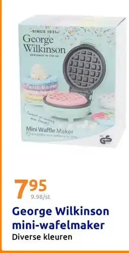 Action George Wilkinson mini-wafelmaker aanbieding