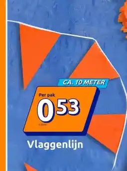 Action Vlaggenlijn aanbieding