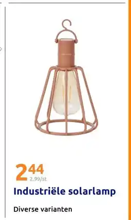Action Industriële solarlamp aanbieding
