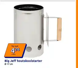 Action Big Jeff houtskoolstarter aanbieding