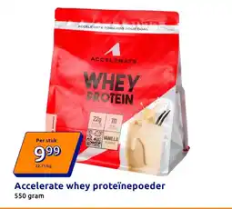 Action Accelerate whey proteïnepoeder aanbieding