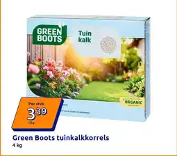 Action Green Boots tuinkalkkorrels aanbieding