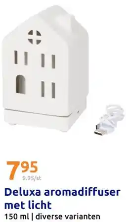 Action Deluxa aromadiffuser met licht aanbieding
