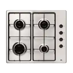 Bol.com ETNA T106VRVSA - Gaskookplaat - 58 cm - RVS aanbieding