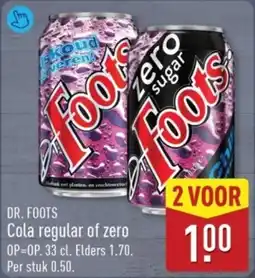 ALDI Dr. Foots Cola regular of zero aanbieding