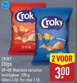 ALDI Croky Chips aanbieding