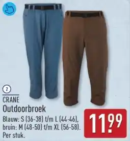ALDI Crane Outdoorbroek aanbieding