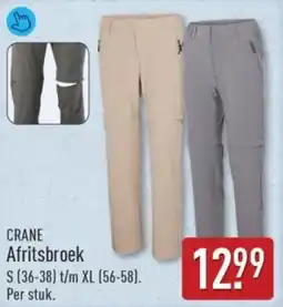 ALDI Crane Afritsbroek aanbieding