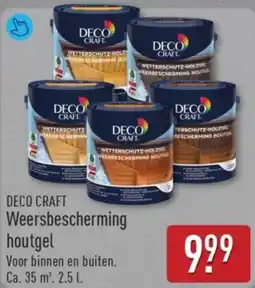 ALDI Deco Craft Weersbescherming Houtgel aanbieding