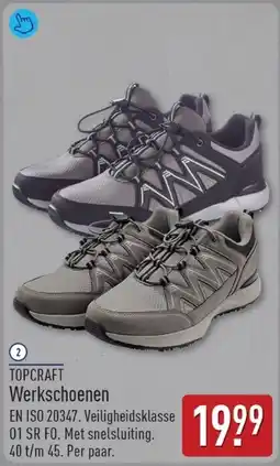 ALDI Topcraft Werkschoenen aanbieding