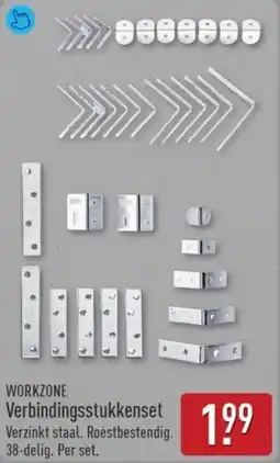 ALDI Workzone Verbindingsstukkenset aanbieding