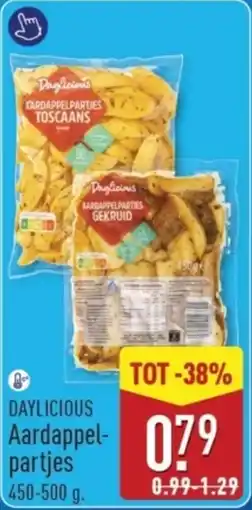 ALDI Daylicious Aardappelpartjes aanbieding