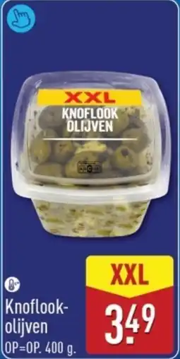 ALDI Knoflook Olijven aanbieding