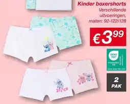 Kik Kinder Boxershorts aanbieding