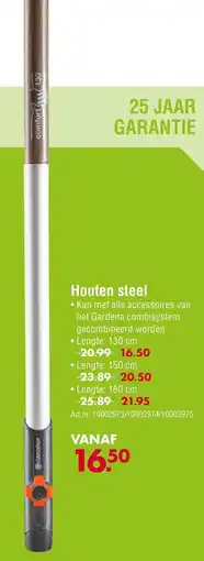 Enorm Houten steel aanbieding