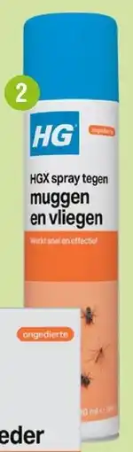 Enorm HGX tegen muggen en vliegen aanbieding