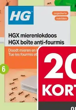 Enorm HGX mierenlokdoos aanbieding
