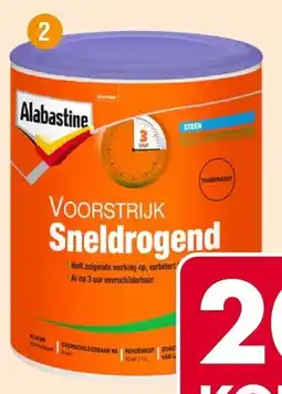 Enorm Alabastine Voorstrijk Sneldrogend aanbieding