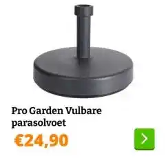 Obelink Pro Garden Vulbare parasolvoet aanbieding