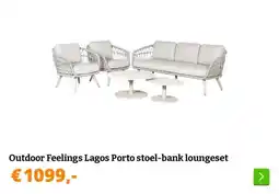 Obelink Outdoor Feelings Lagos Porto stoel-bank loungeset aanbieding