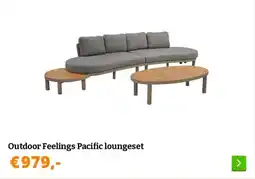 Obelink Outdoor Feelings Pacific loungeset aanbieding