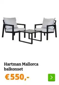 Obelink Hartman Mallorca balkonset aanbieding