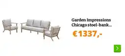 Obelink Garden Impressions Chicago stoel-bank loungeset aanbieding