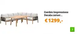 Obelink Garden Impressions Decala corner loungeset aanbieding