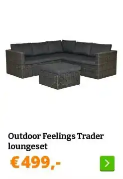 Obelink Outdoor Feelings Trader loungeset aanbieding