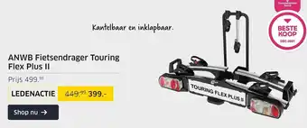 ANWB ANWB Fietsendrager Touring Flex Plus II aanbieding