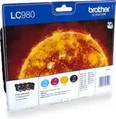 Bol.com Brother LC-980VALBP - Inktcartridges / Zwart / Cyaan / Magenta / Geel aanbieding