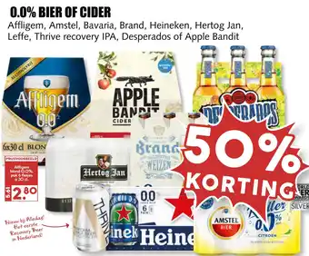 MCD Supermarkt 0.0% Bier Of Cider aanbieding