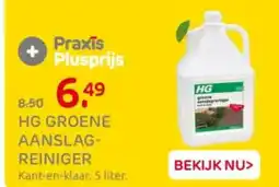 Praxis Hg groene hg reiniger aanbieding