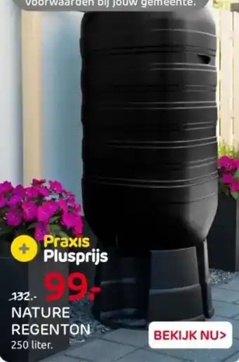 Praxis Nature regenton aanbieding