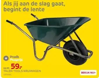 Praxis Talen tools kruiwagen aanbieding