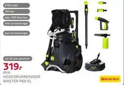 Praxis Ava hogedrukreiniger master p60 xl aanbieding
